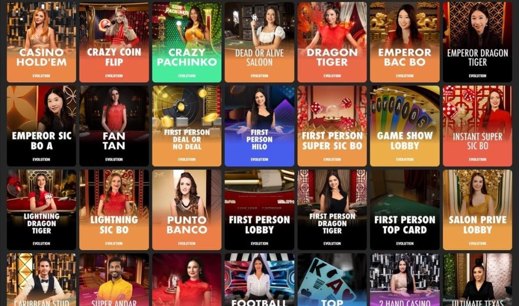 Panda Casino jeux télé